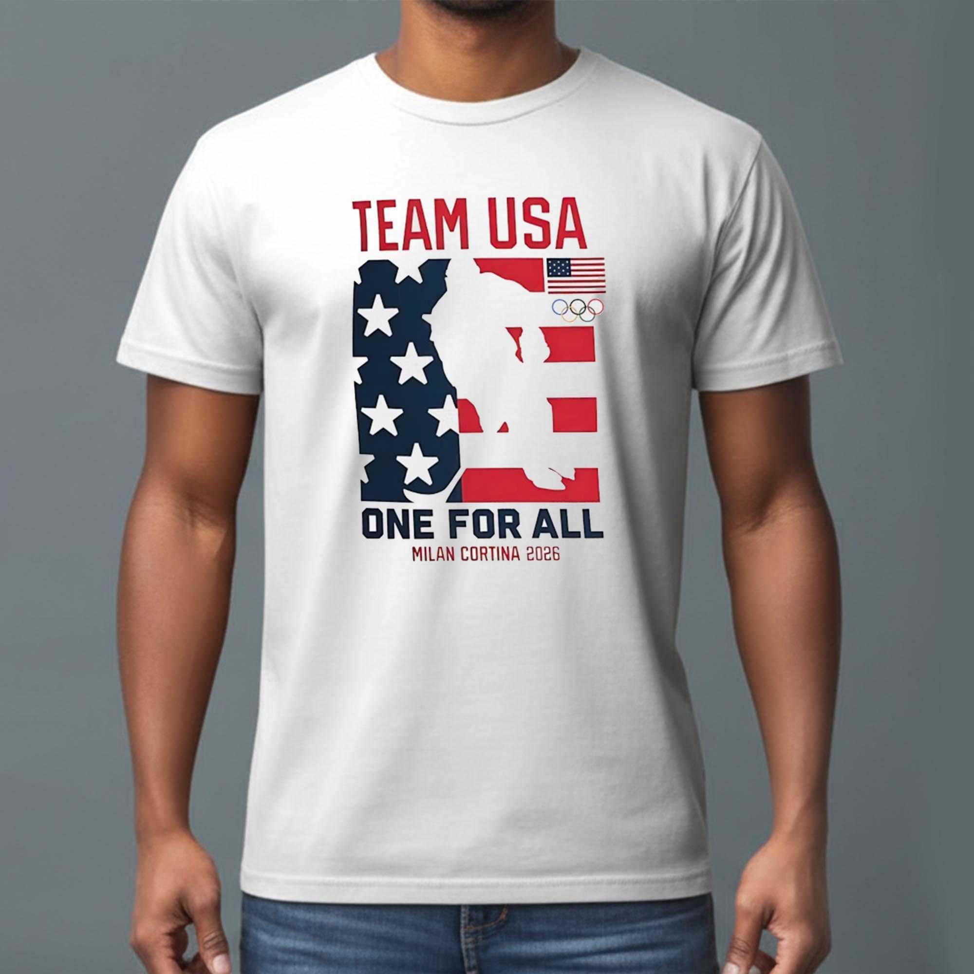 Team Usa One For All Milan Cortina 2026 Tee