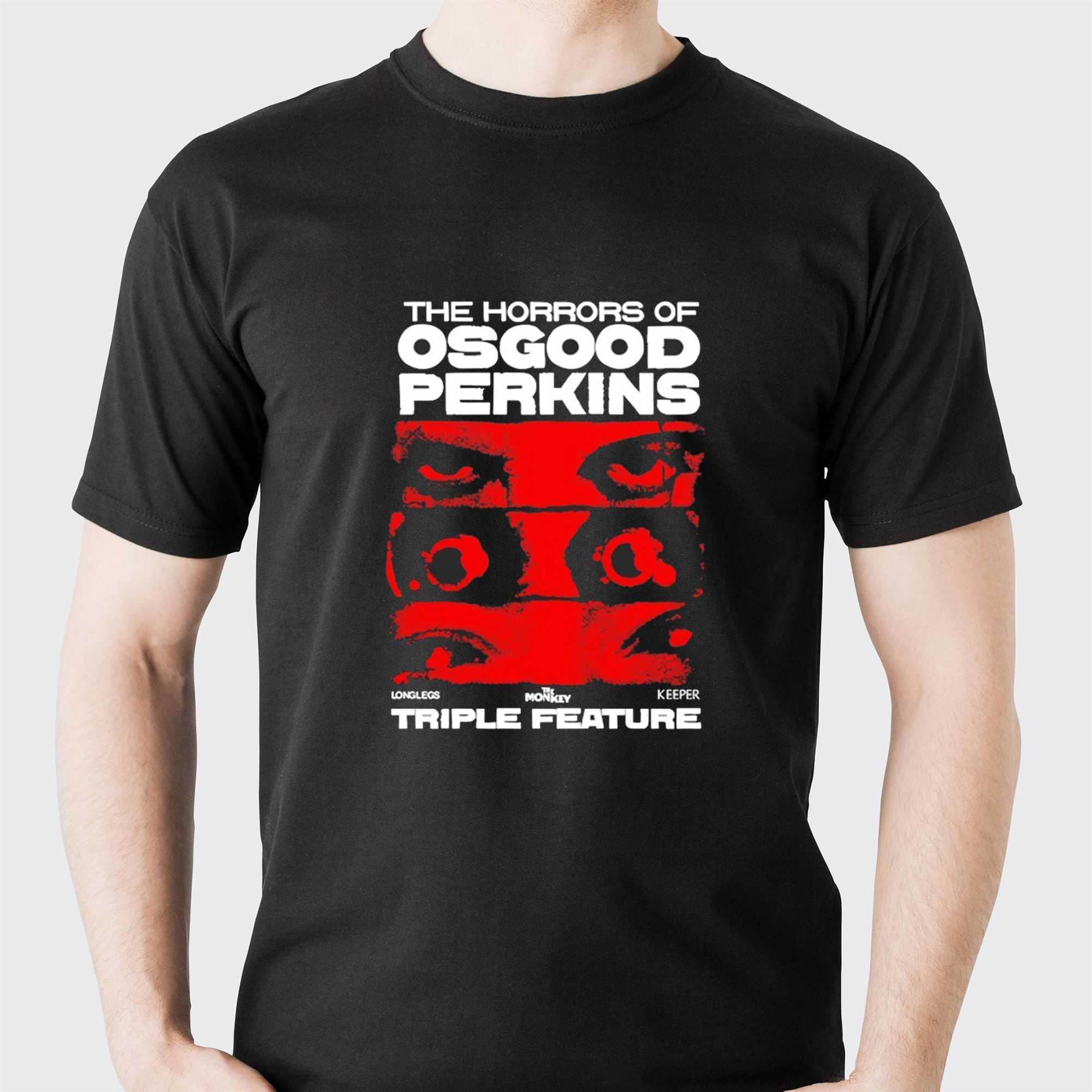 The Horrors Of Osgood Perkins Triple Feature Tee The Horrors Of Osgood Perkins Triple Feature Tee