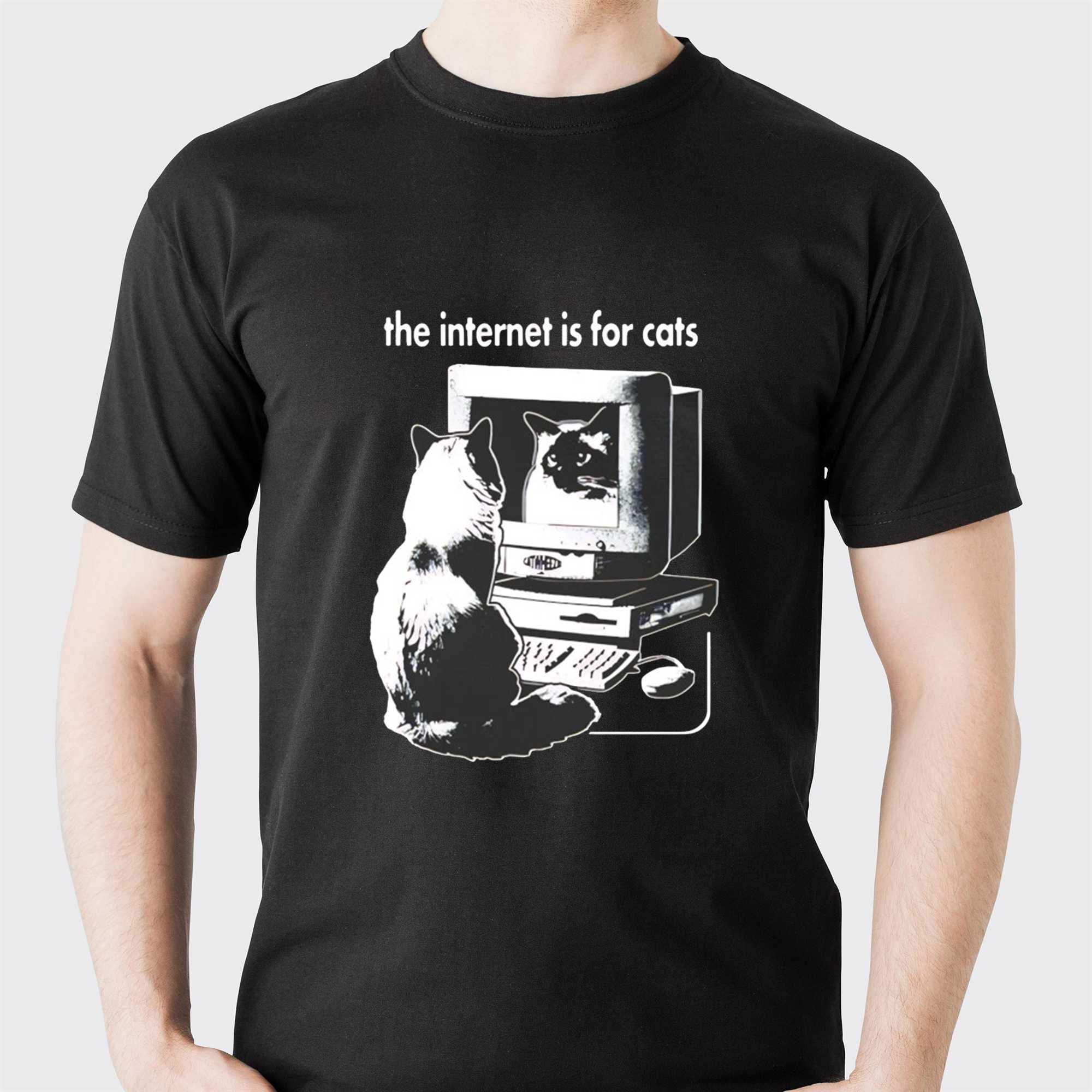 The Internet Is For Cats Tee
