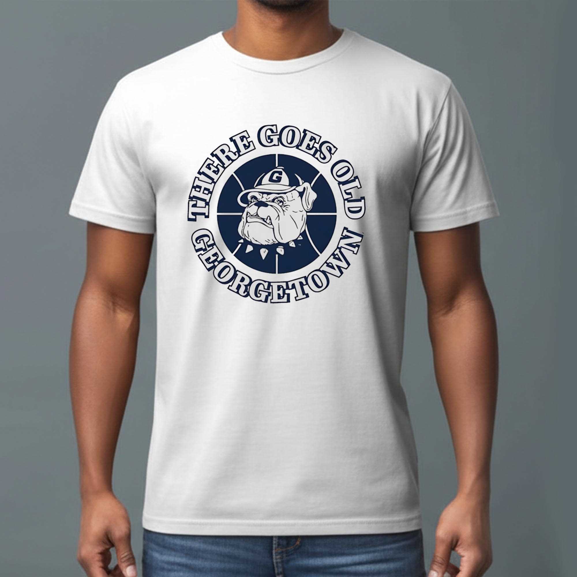 There Goes Old Georgetown Basketball Tee