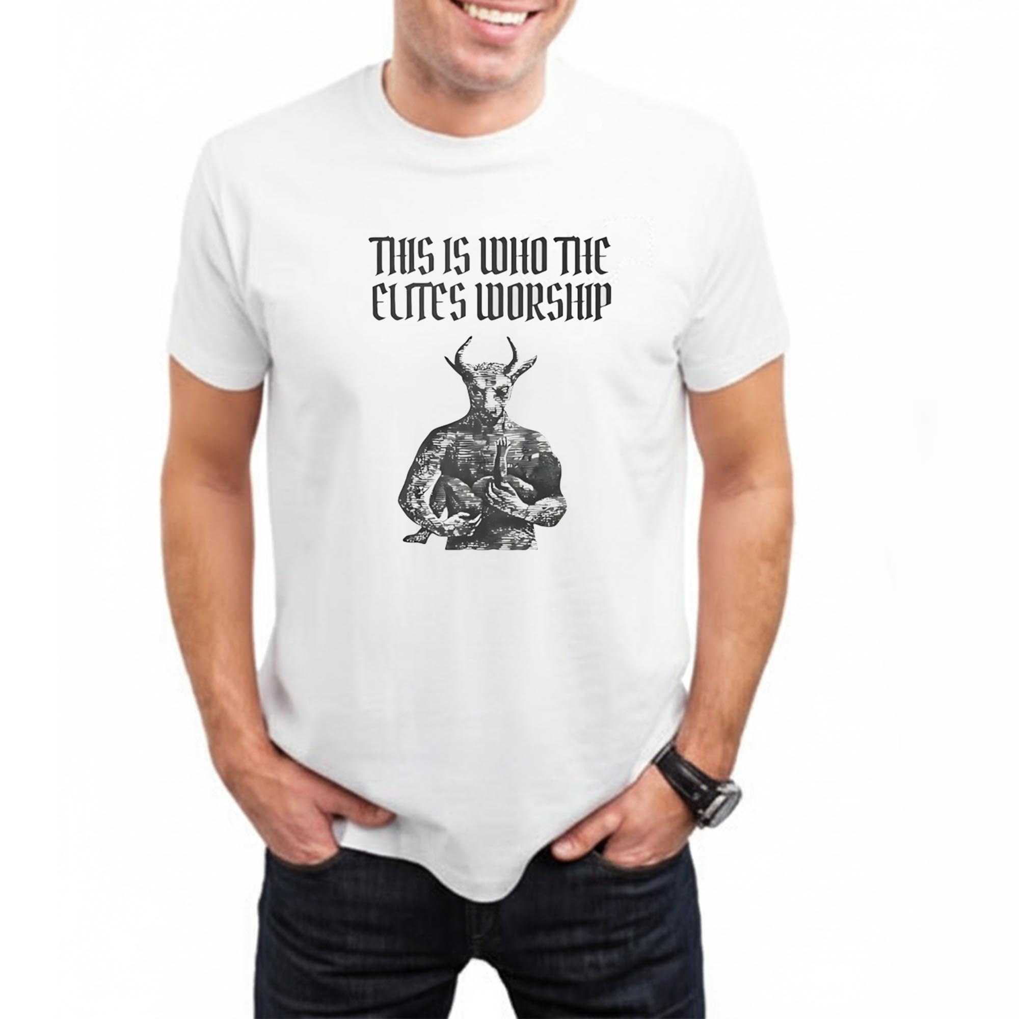This Is Who The Elites Worship Tee