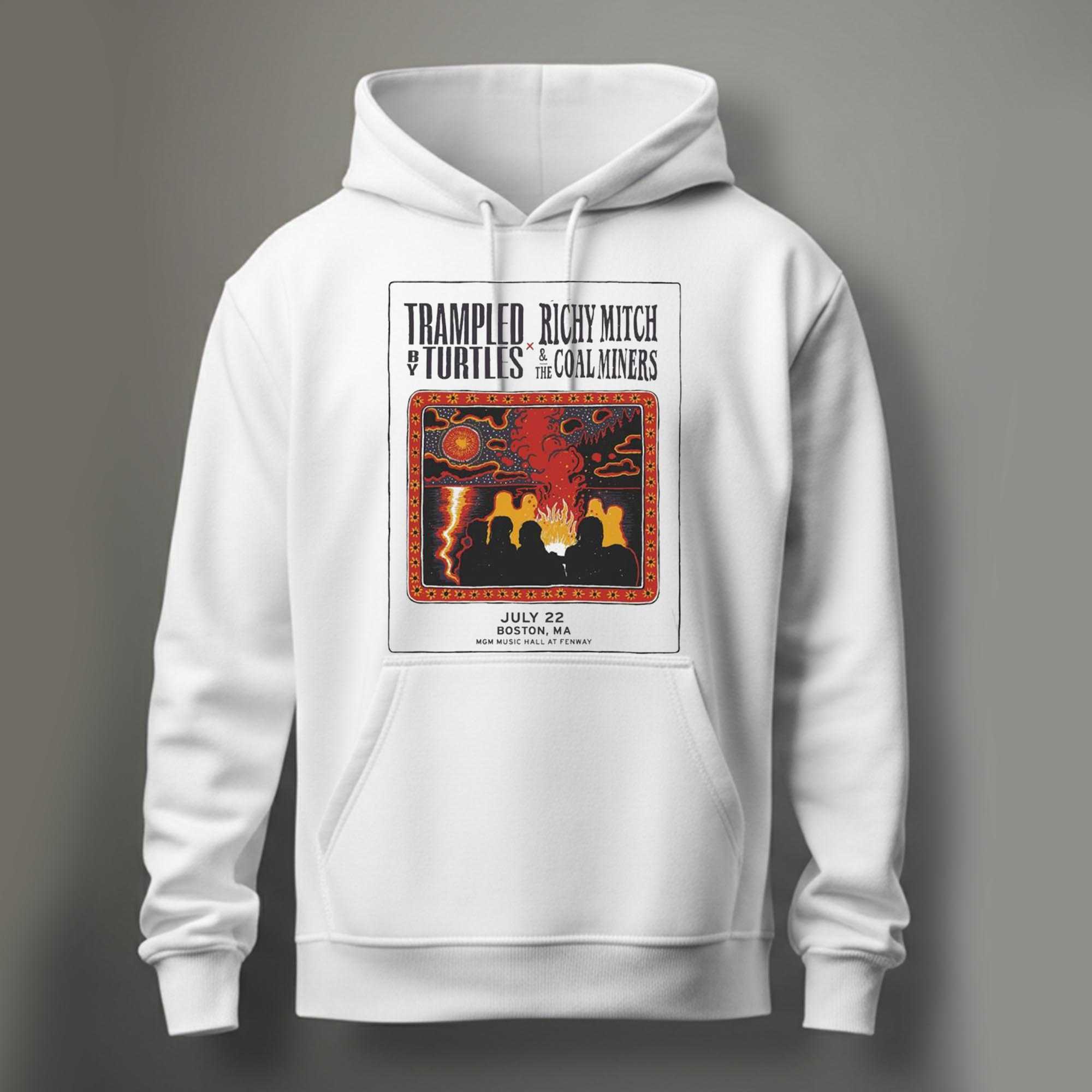Trampled By Turtles Mgm Music Hall At Fenway Boston Massachusetts July 22 2026 Poster Tee Trampled By Turtles Mgm Music Hall At Fenway Boston Massachusetts July 22 2026 Poster Tee