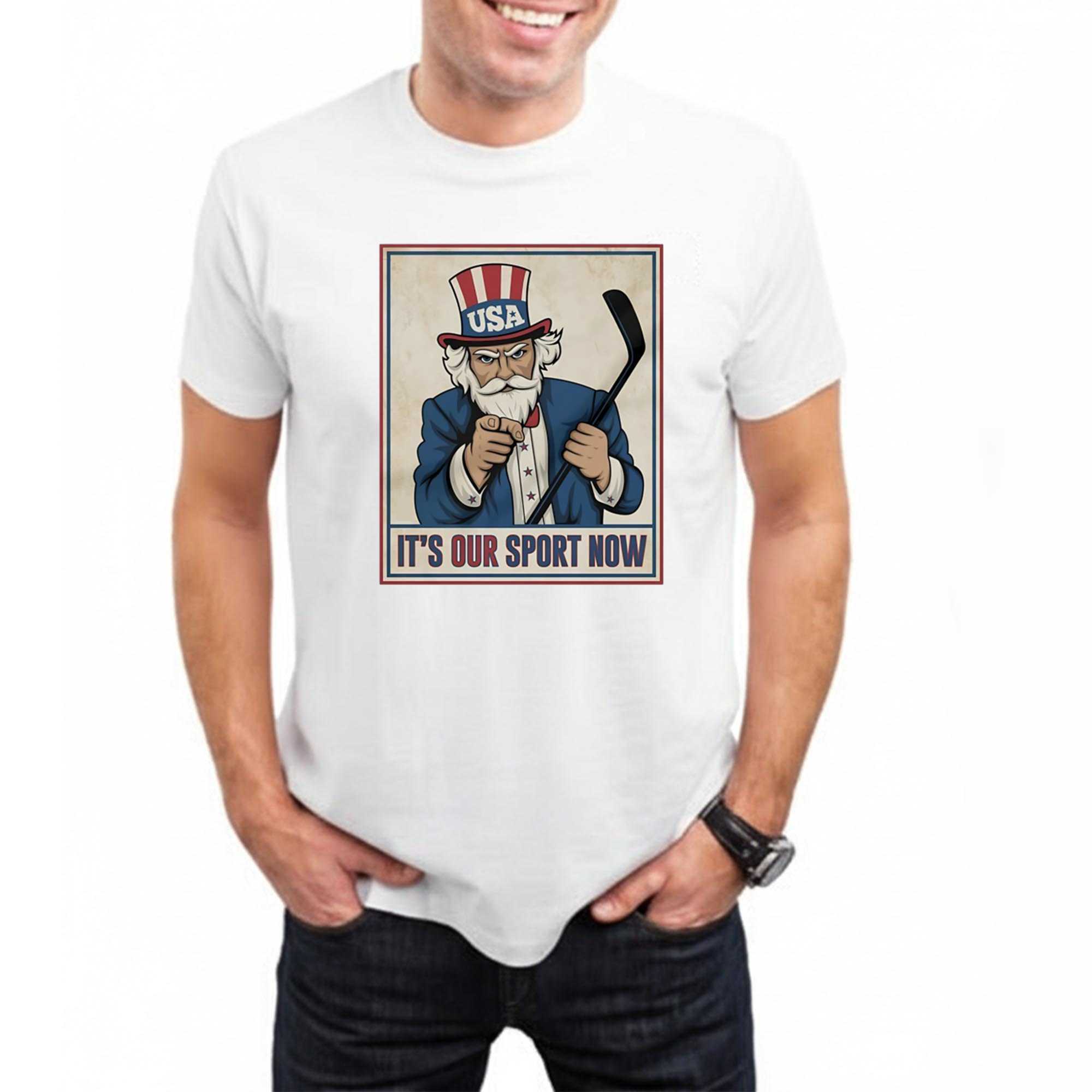 Uncle Sam Its Our Sport Now Tee