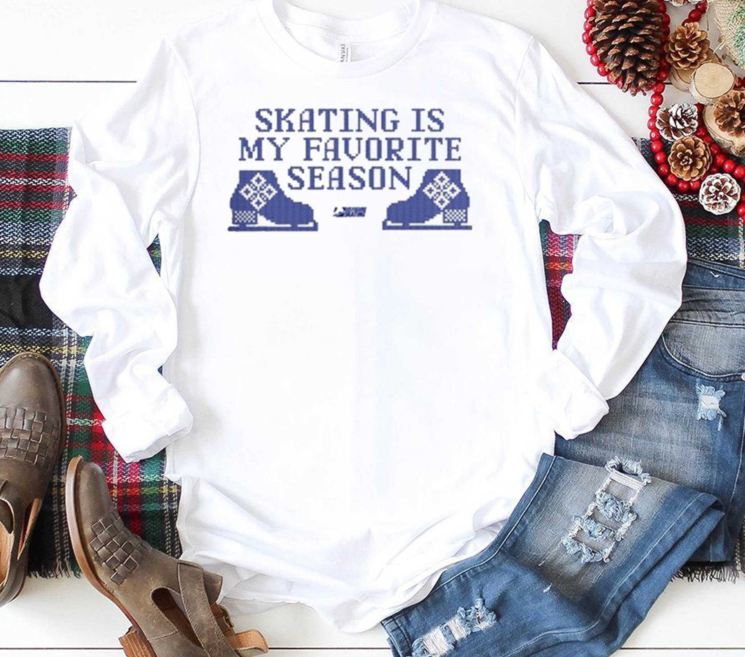 Us Figure Skating Skating Is My Favorite Season Shirt Us Figure Skating Skating Is My Favorite Season Shirt