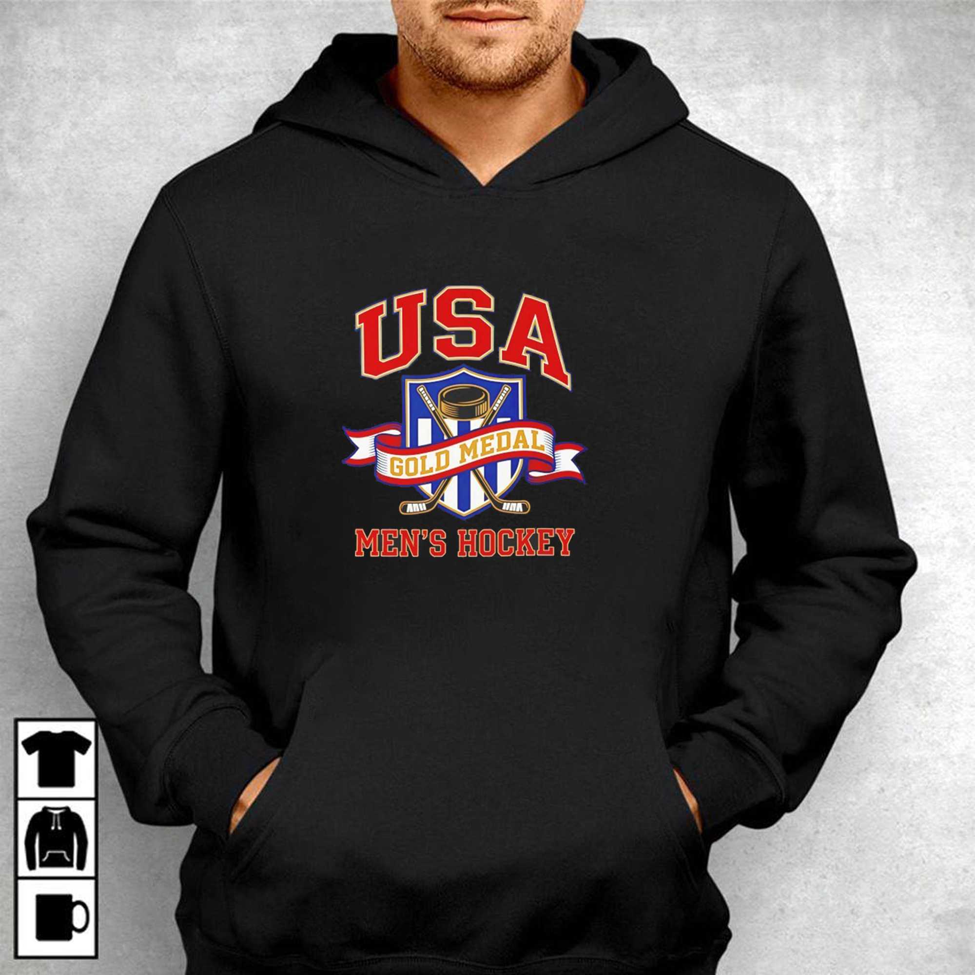 Usa Mens Hockey Gold Medal Tee