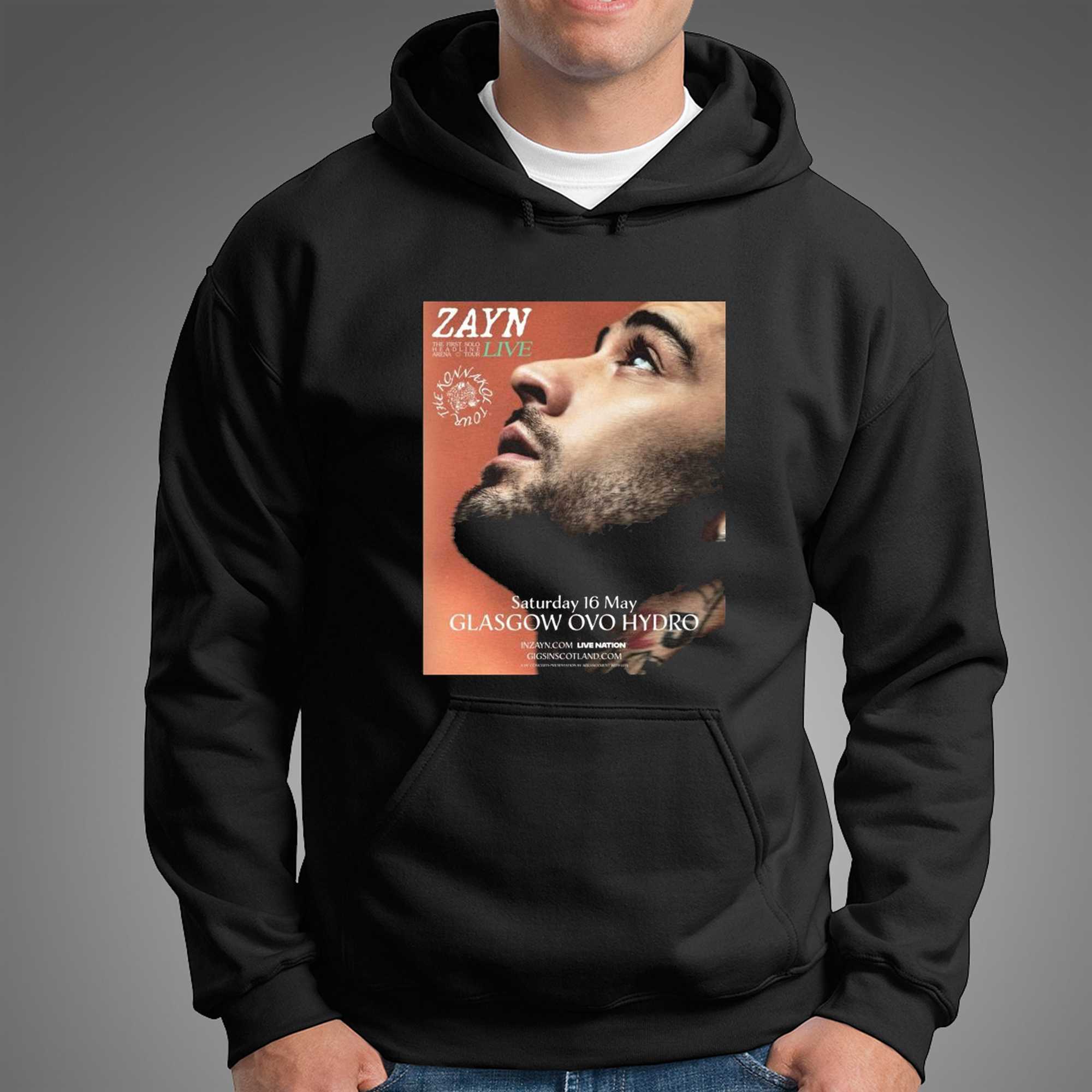 Zayn The Konnakol Tour 2026 Poster T-shirt Zayn The Konnakol Tour 2026 Poster T-shirt
