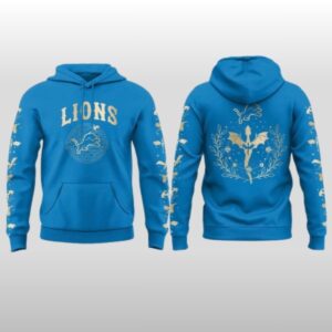 2026 Detroit Lions Fourth Wings Night Game Hoodie Tee