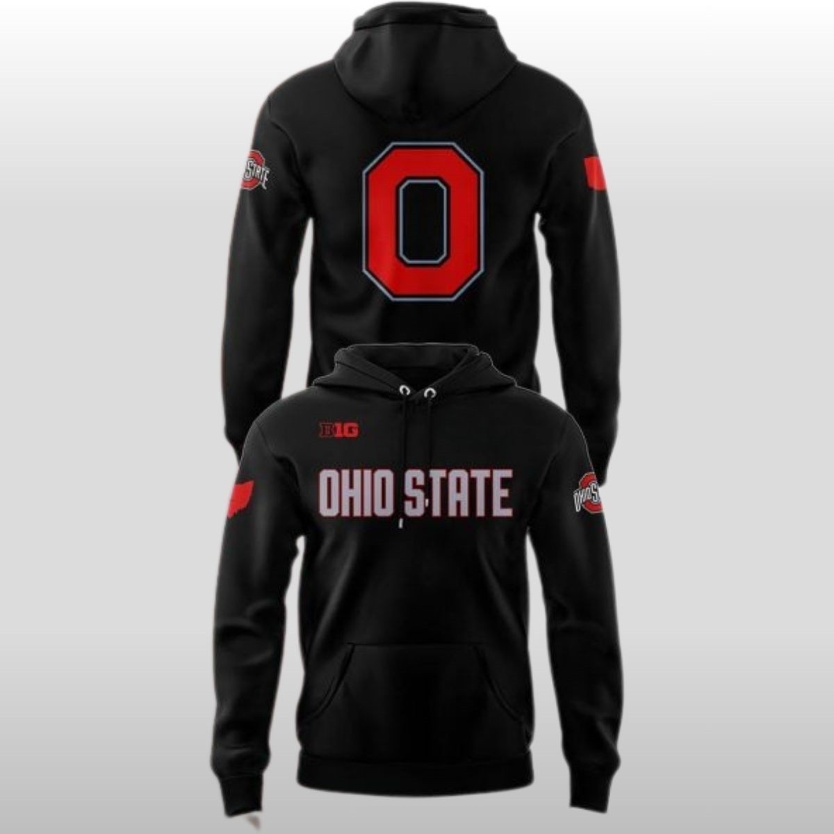 2026 Ohio State Buckeyes Back In Black Celebration Hoodie Tee