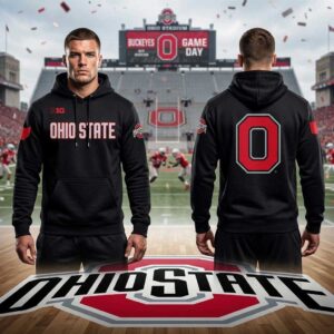 2026 Ohio State Buckeyes Back In Black Celebration Hoodie Tee