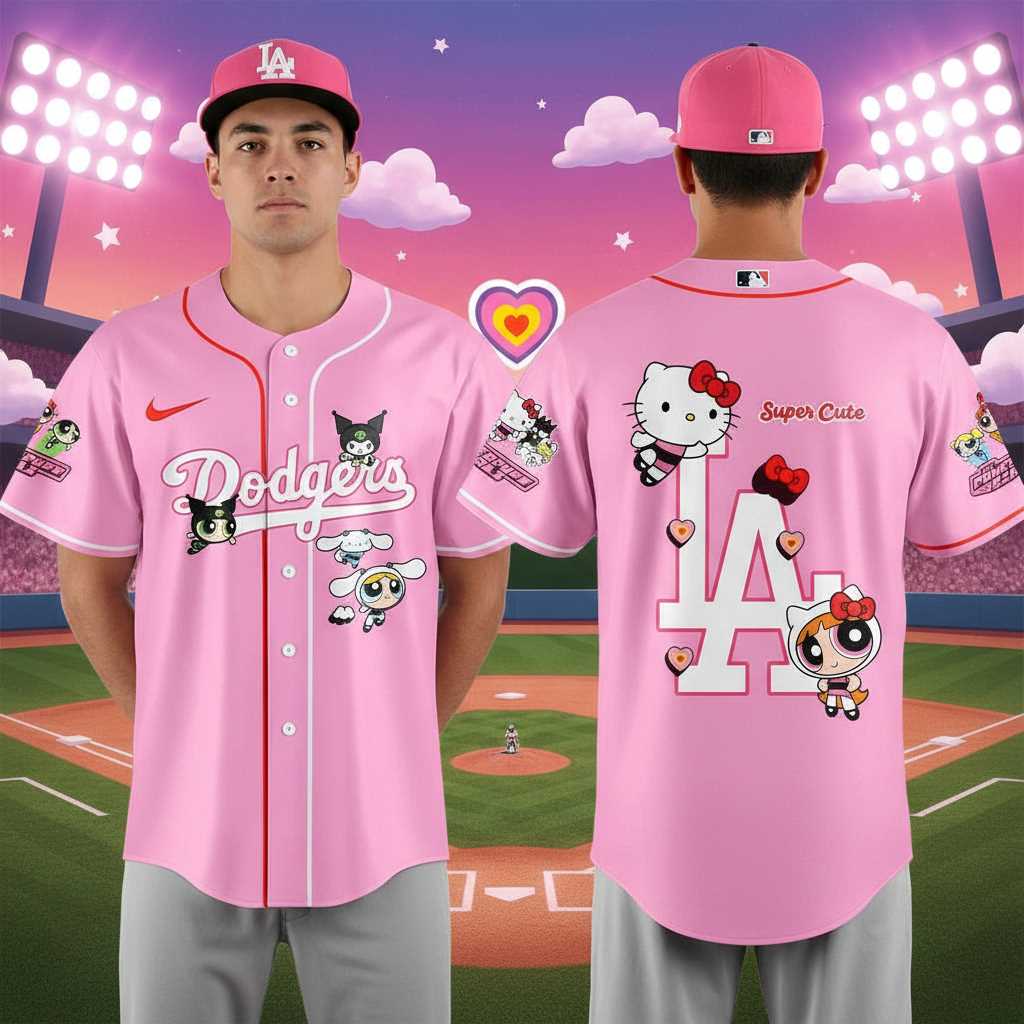 Houston Astros The Powerpuff Girls 2026 ft Hello Kitty Baseball Jersey Houston Astros The Powerpuff Girls 2026 ft Hello Kitty Baseball Jersey