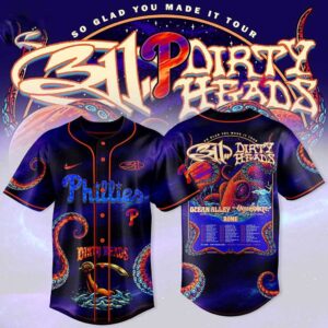 Philadelphia Phillies 311 Dirty Heads 2026 Concert Night Baseball Jersey