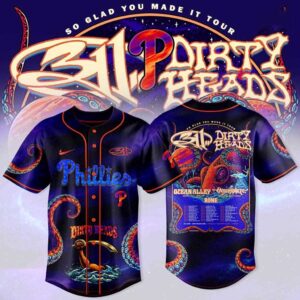 311 Dirty Heads Philadelphia Phillies 2026 Baseball Jersey