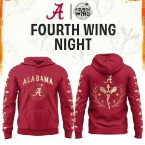 Alabama Crimson Tide Fourth Night 2026 NCAA Football Hoodie Tee