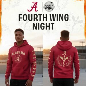 Alabama Crimson Tide Fourth Night 2026 NCAA Football Hoodie Tee Alabama Crimson Tide Fourth Night 2026 NCAA Football Hoodie Tee