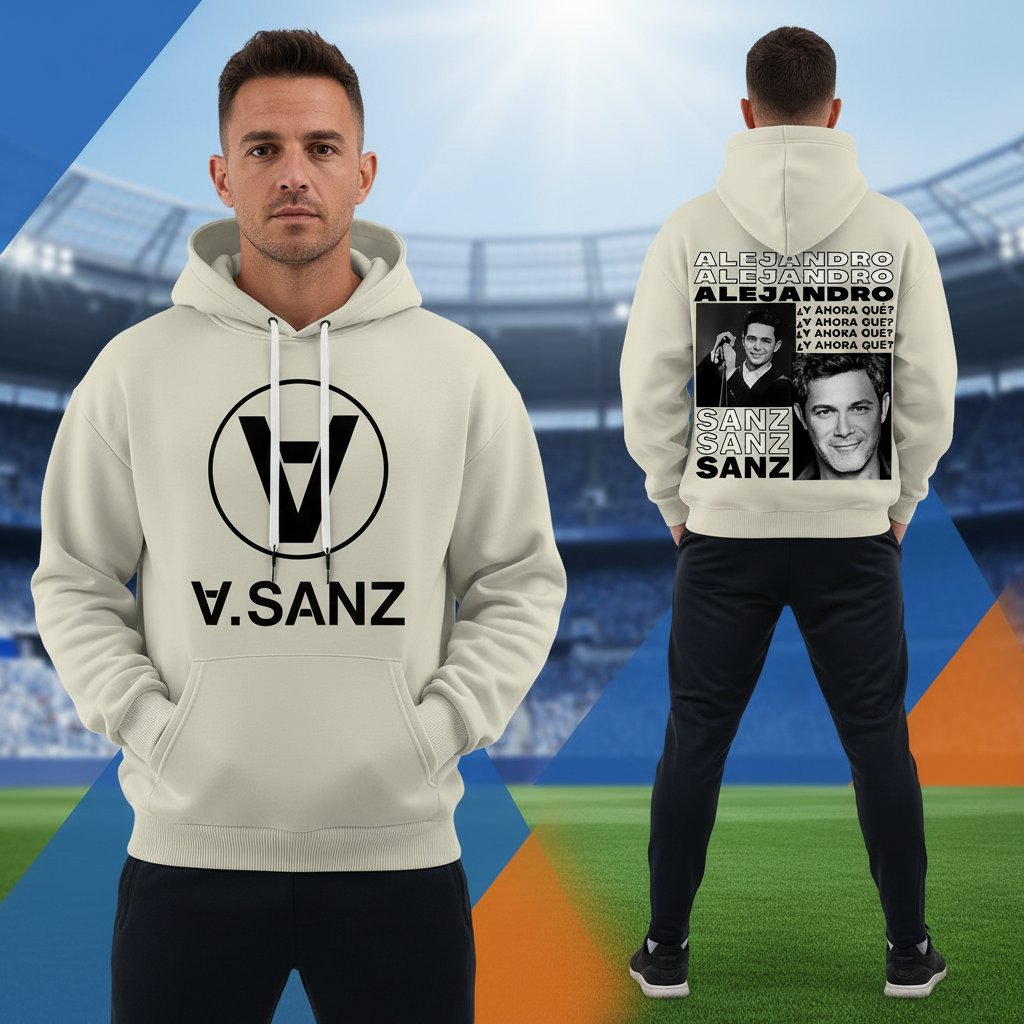 Alejandro Sanz Tour 2026 Y ahora que Hoodie Tee Alejandro Sanz Tour 2026 Y ahora que Hoodie Tee