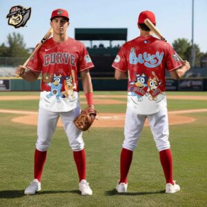Altoona Curve Bluey Night Limited Baseball Jersey