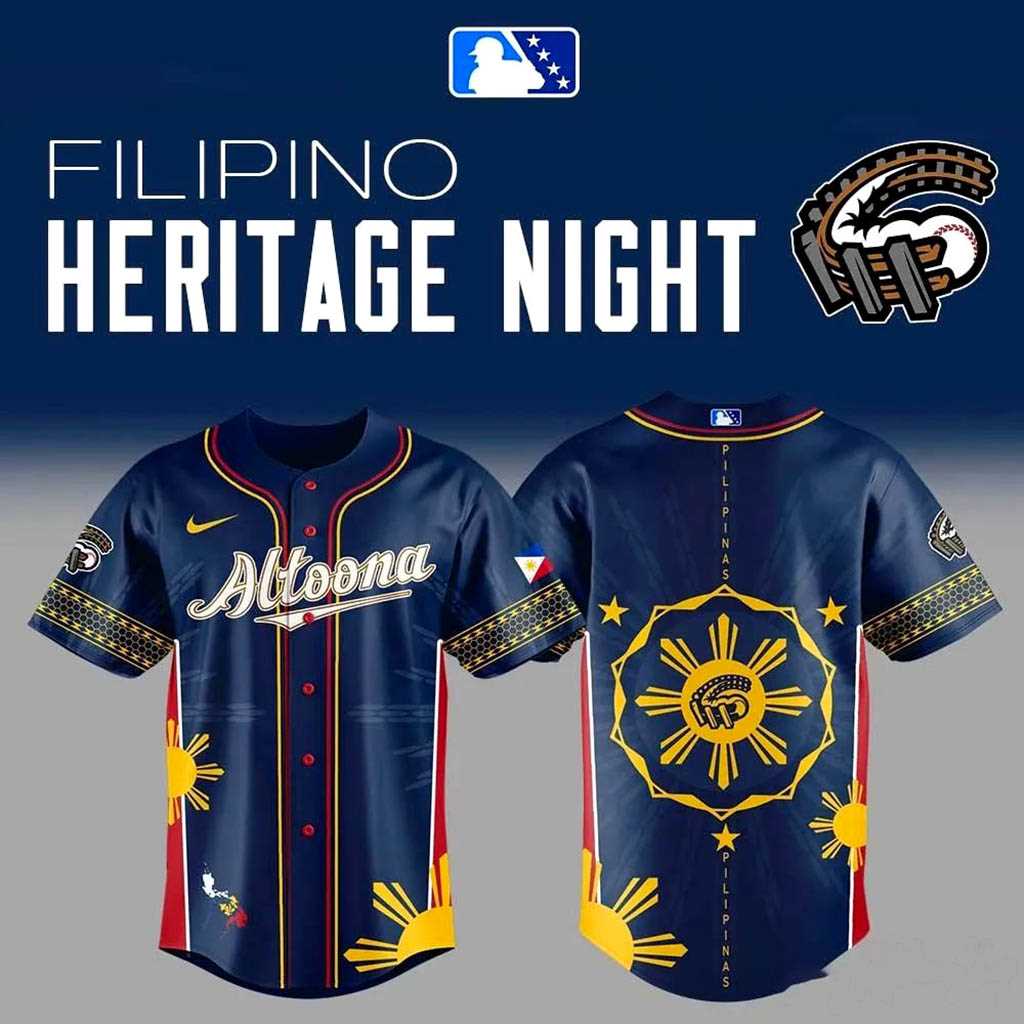 Altoona Curve Filipino Heritage Night 2026 Jersey Altoona Curve Filipino Heritage Night 2026 Jersey