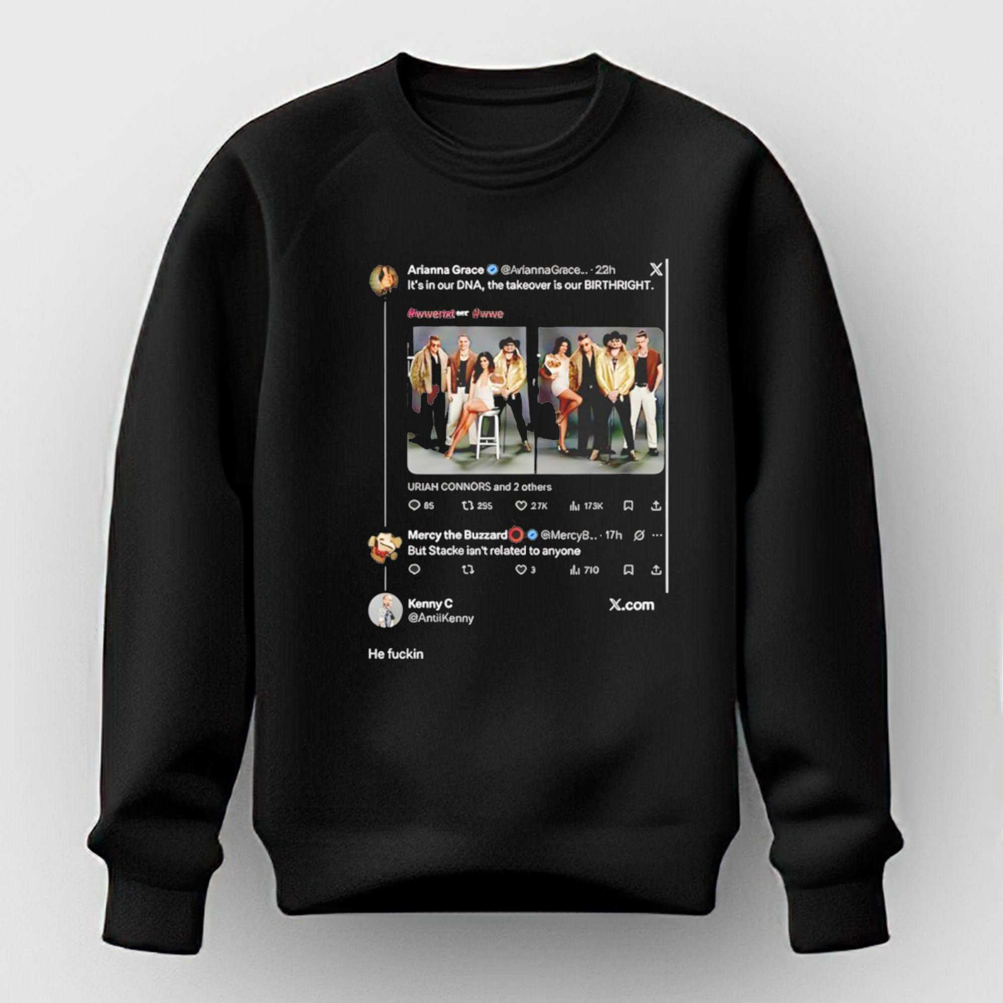 Arianna Grace Its In Our Dna The Takeover Is Our Birthright Tee