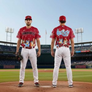 Arizona Diamondbacks Bluey Night Limited Baseball Jersey