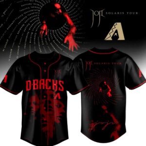 Arizona Diamondbacks Joji Solaris Tour 2026 Baseball Jersey