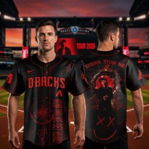 Arizona Diamondbacks Louis Tomlinson 2026 North America Tour Baseball Jersey