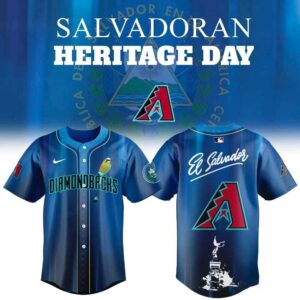 Arizona Diamondbacks Salvadoran Heritage Day 2026 Jersey