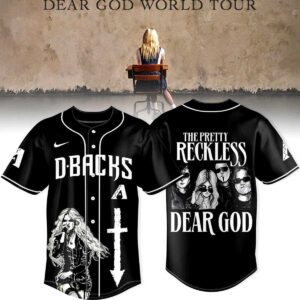 Arizona Diamondbacks Taylor Momsen Dear God World Tour Baseball Jersey