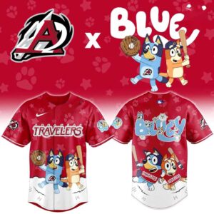 Arkansas Travelers Bluey Night Limited Baseball Jersey