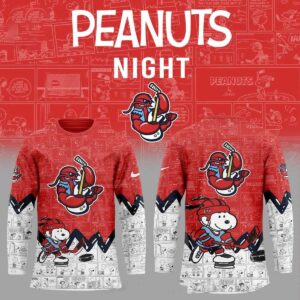 Athens Rock Lobsters Peanuts 2026 Night Of Anniversary Hockey Jersey