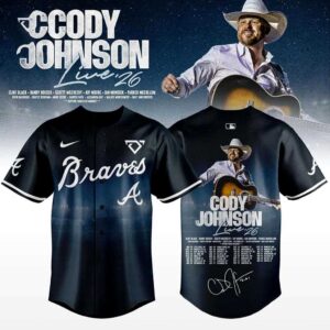 Atlanta Braves Cody Johnson Tour 2026 Baseball Jersey 1.jpg