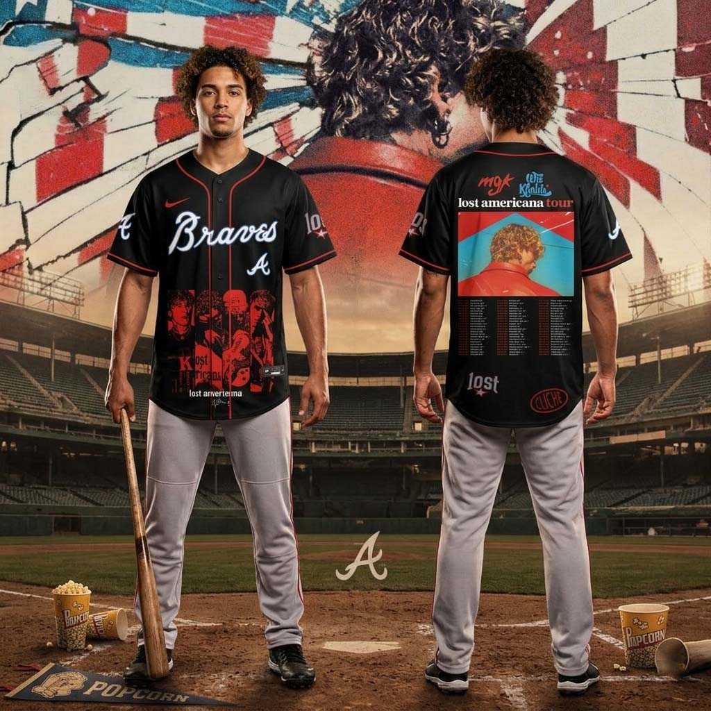 Atlanta Braves MCK Lost Americana Tour 2026 Baseball Jersey