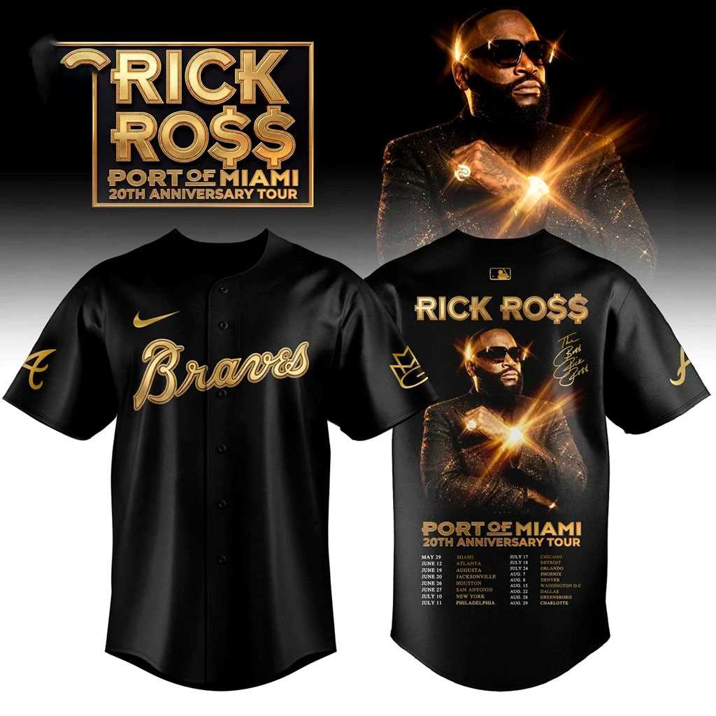 Atlanta Braves Rick RoSS 2026 Tour Baseball Jersey Atlanta Braves Rick RoSS 2026 Tour Baseball Jersey