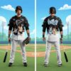 Arizona Cardinals Bluey Night Baseball Jersey