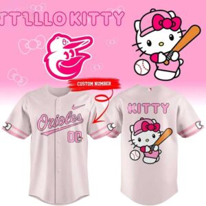 Baltimore Orioles 2026 Baseball Limited Hello Kitty Jersey