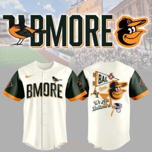 Baltimore Orioles City Connect Game 2026 Baseball Jersey 1