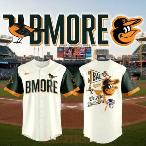 Baltimore Orioles City Connect Game 2026 Baseball Jersey 1 5