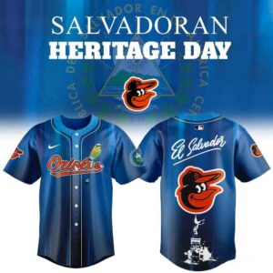 Baltimore Orioles Salvadoran Heritage Day 2026 Jersey