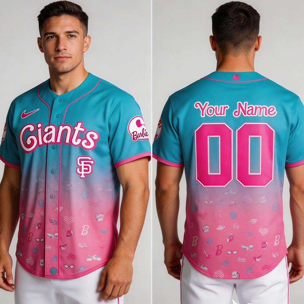 Barbie Game Day San Francisco Giants Jersey