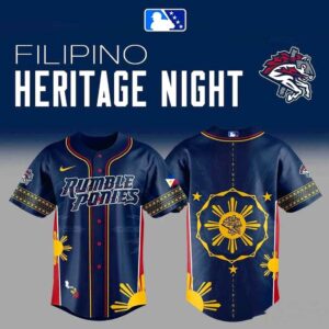 Binghamton Rumble Ponies Filipino Heritage Night 2026 Jersey