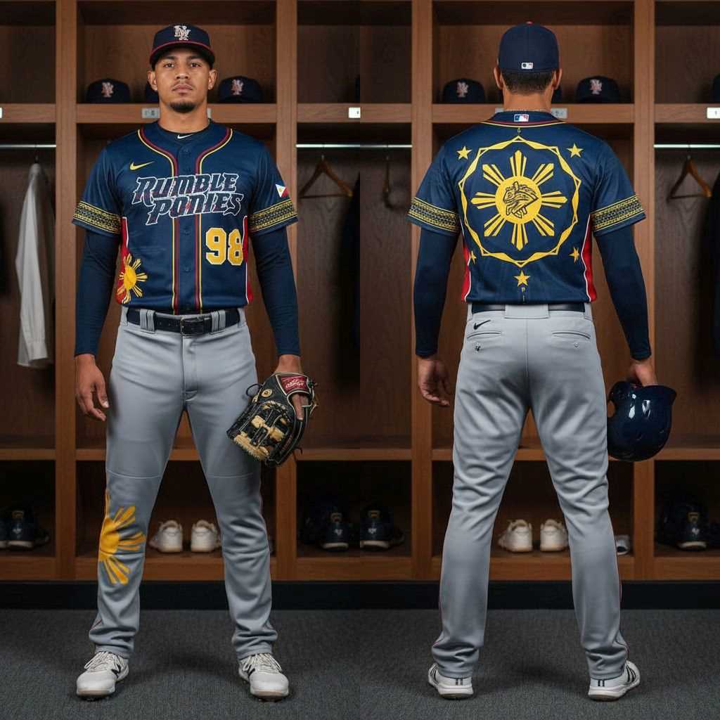 Binghamton Rumble Ponies Filipino Heritage Night 2026 Jersey