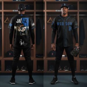 Boston Red Sox JAY Z Celebrate the iconic albums Reasonable Doubt and The Blueprint 2026 Baseball Jersey 5