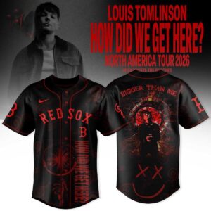 Boston Red Sox Louis Tomlinson 2026 North America Tour Baseball Jersey