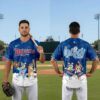 Boston Red Sox Demon Slayer Pokemon Baseball Jersey