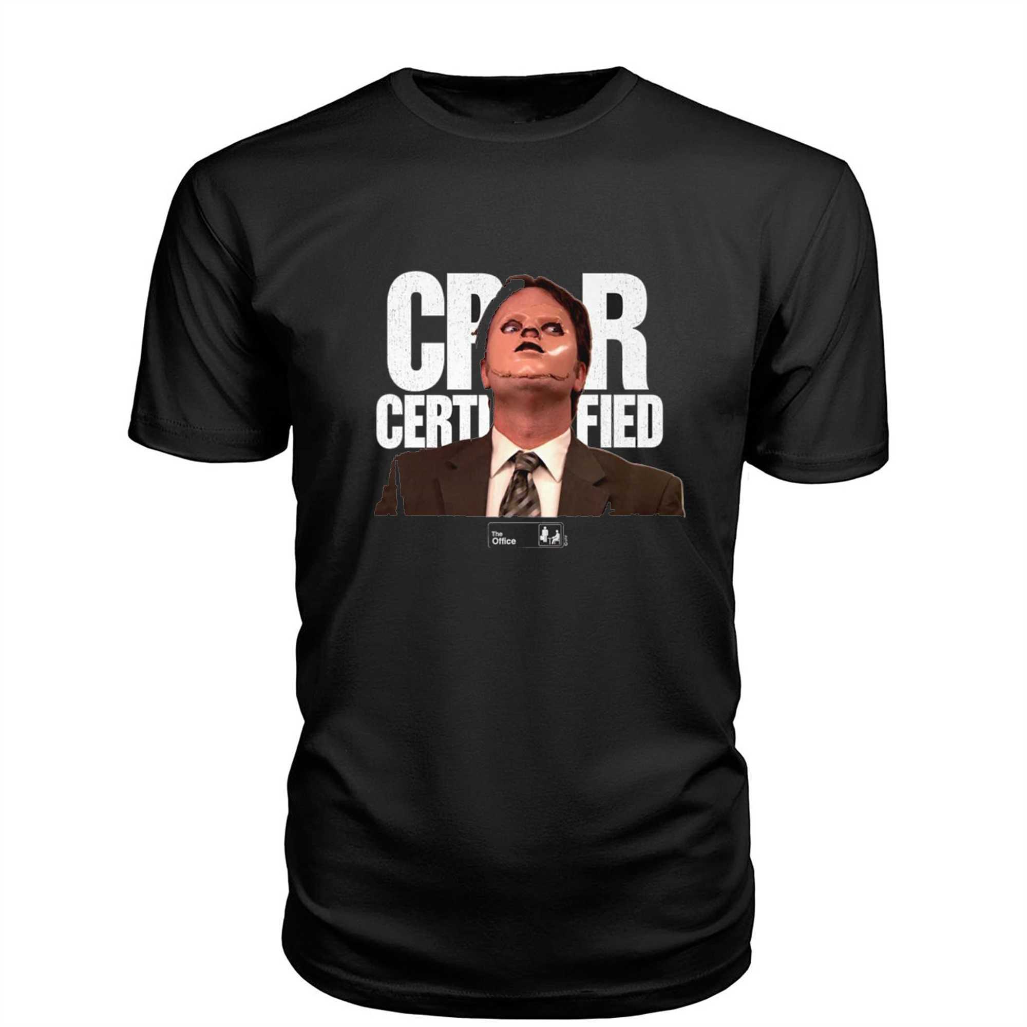 CPR Certified The Office Tee