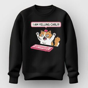 Cat Princess Donut I Am Yelling Carl Tee 4 1.jpg