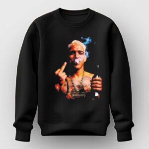 Charles Oliveira smoking and drinking beer middle finger Tee