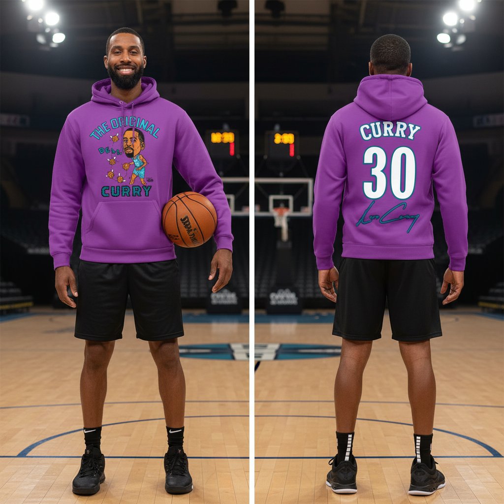 Charlotte Hornets Dell Curry Special Edition Hoodie