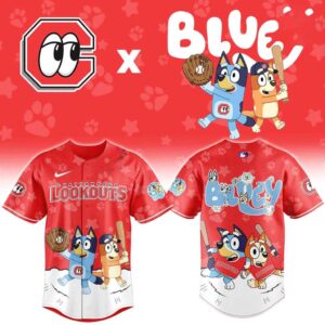 Chattanooga Lookouts Bluey Night Limited Baseball Jersey