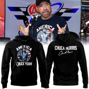 Chuck Norris 2026 America Chuck Yeah Signature Hoodie Tee