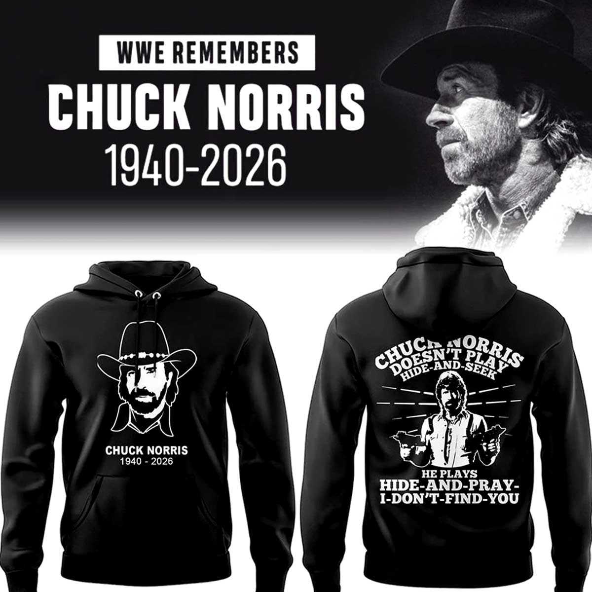Chuck Norris Thank You For The Memories Edition Hoodie